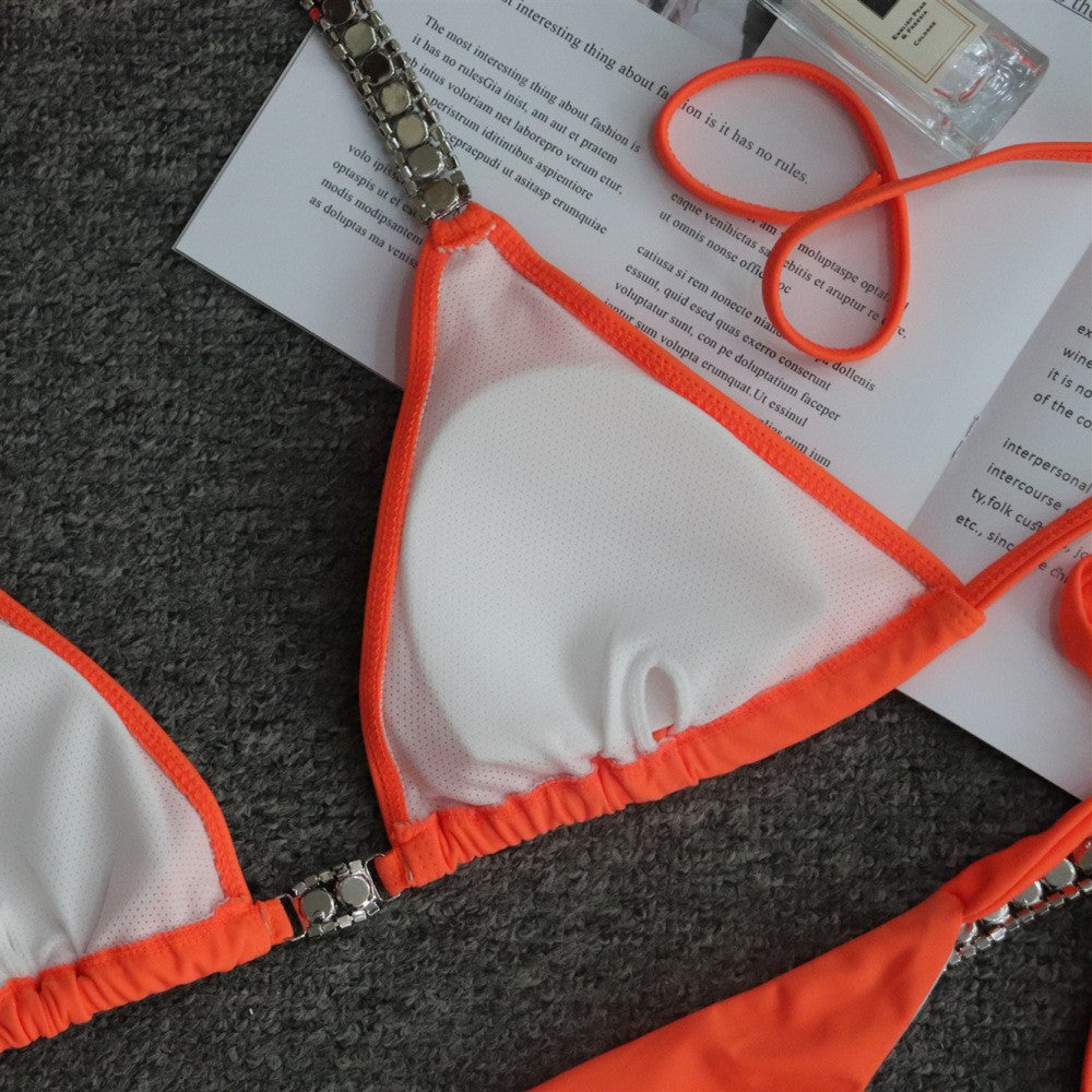 Luxury Rhinestone Bikini Crystal Diamond Swimsuit