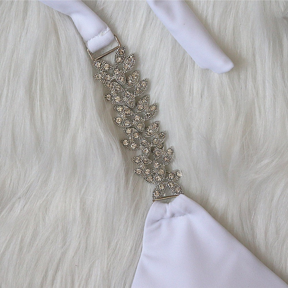 Classic Halter Rhinestone Diamond Bikini