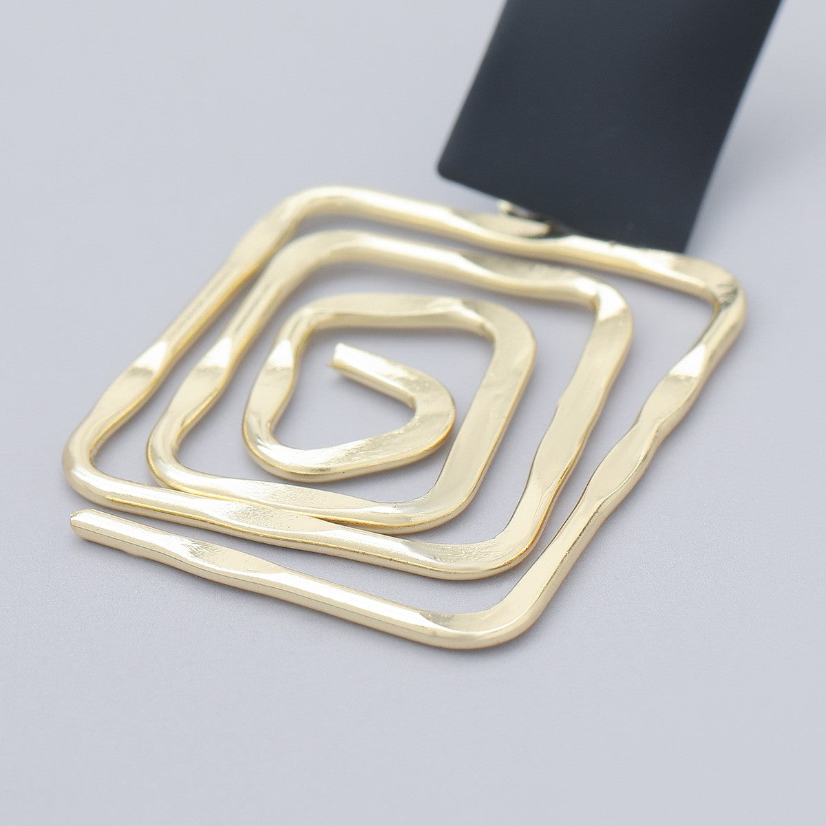 Retro Simple Metal Geometric Earrings