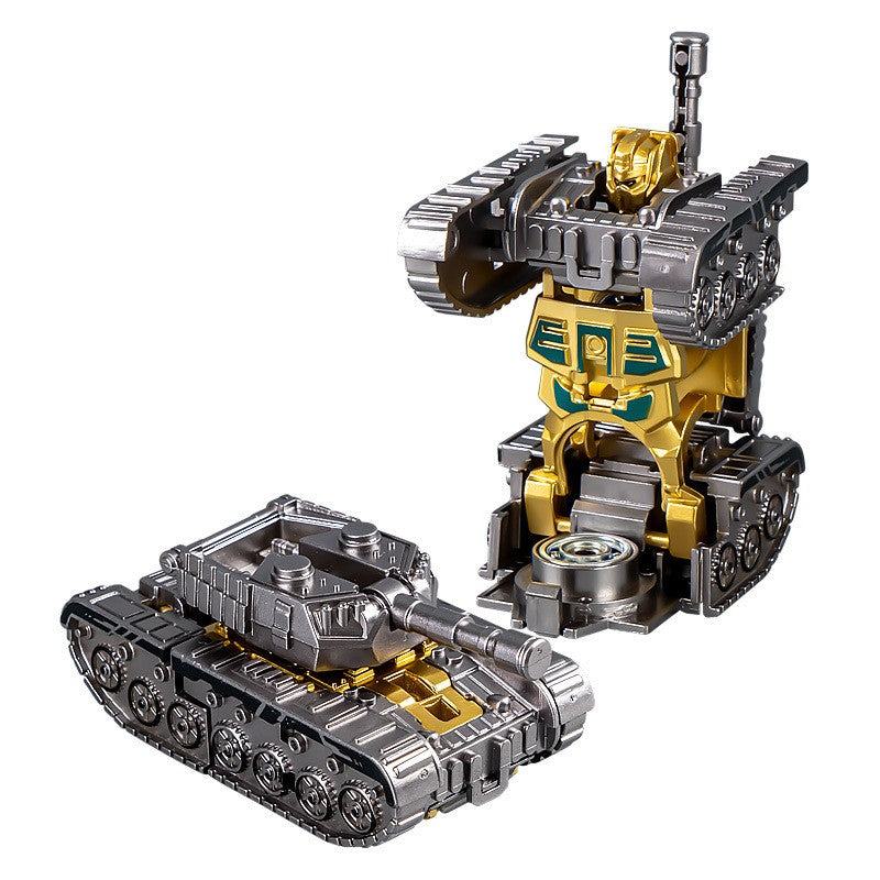 Mech Fidget Spinner Simulated Tank Deformation Robot Stress Relief Toy