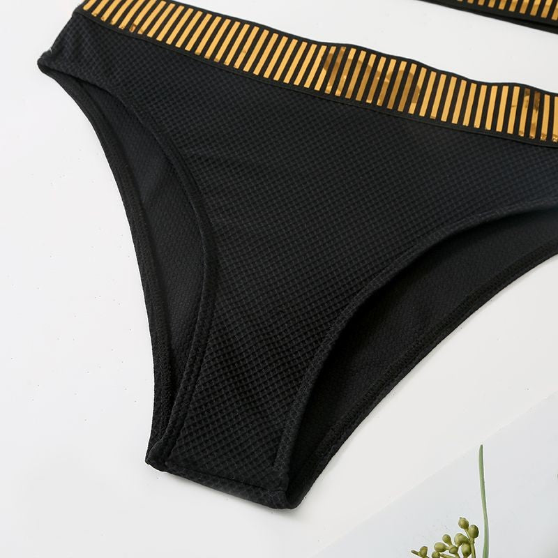 Sexy Bandeau High Waist Off Shoulder Bikini