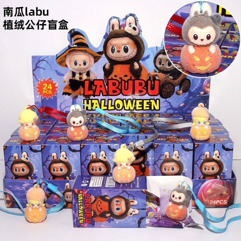 24pcs set Mini Labubu Pendant Blind Box Toys Kawaii Anime Surprise box
