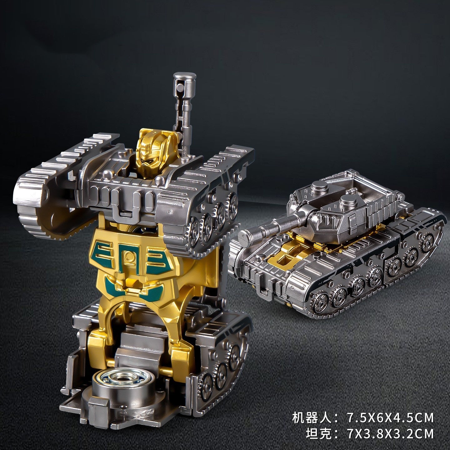 Mech Fidget Spinner Simulated Tank Deformation Robot Stress Relief Toy