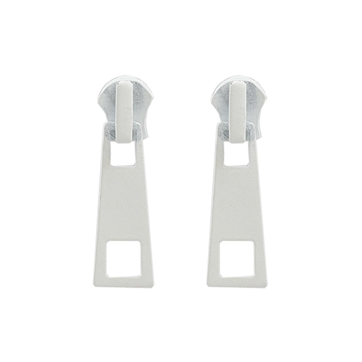 Personality Zipper Stud Earrings Unusual Jewelry