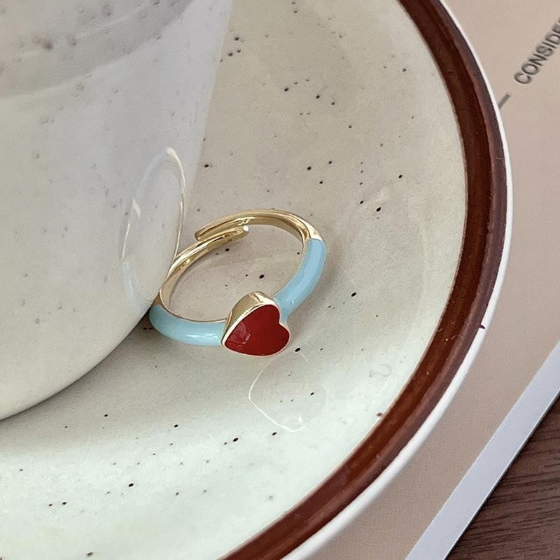 Fashion Gold Plated Butterfly Flower Finger Ring Birthday Gifts