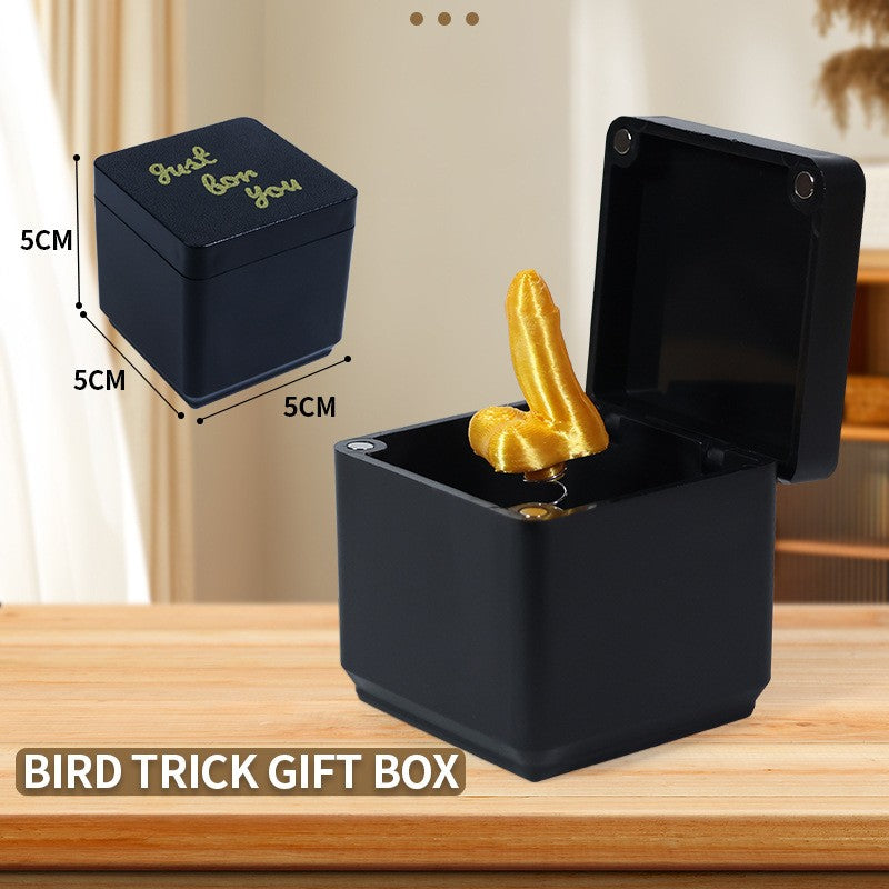 Middle Finger Surprise Gift Boxs Christmas Fun Prank Gift