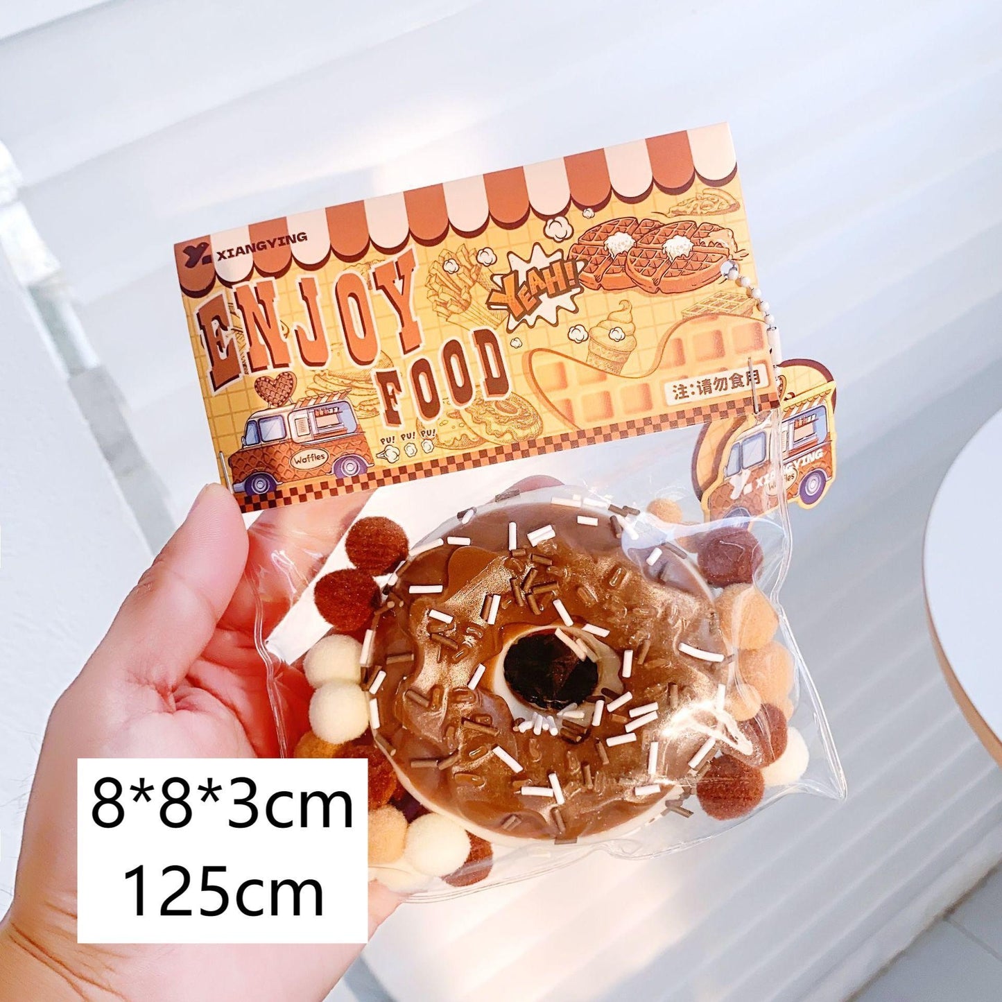 Squishy Kids Food Waffle Bread Donuts Slow Rising Squeeze Stress Relief Toys