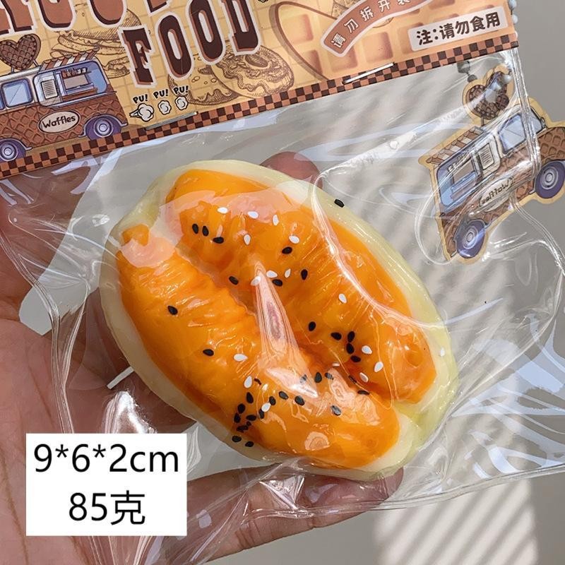 Squishy Kids Food Waffle Bread Donuts Slow Rising Squeeze Stress Relief Toys