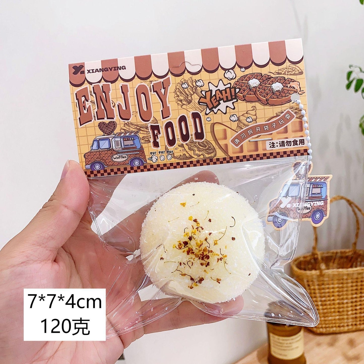 Squishy Kids Food Waffle Bread Donuts Slow Rising Squeeze Stress Relief Toys