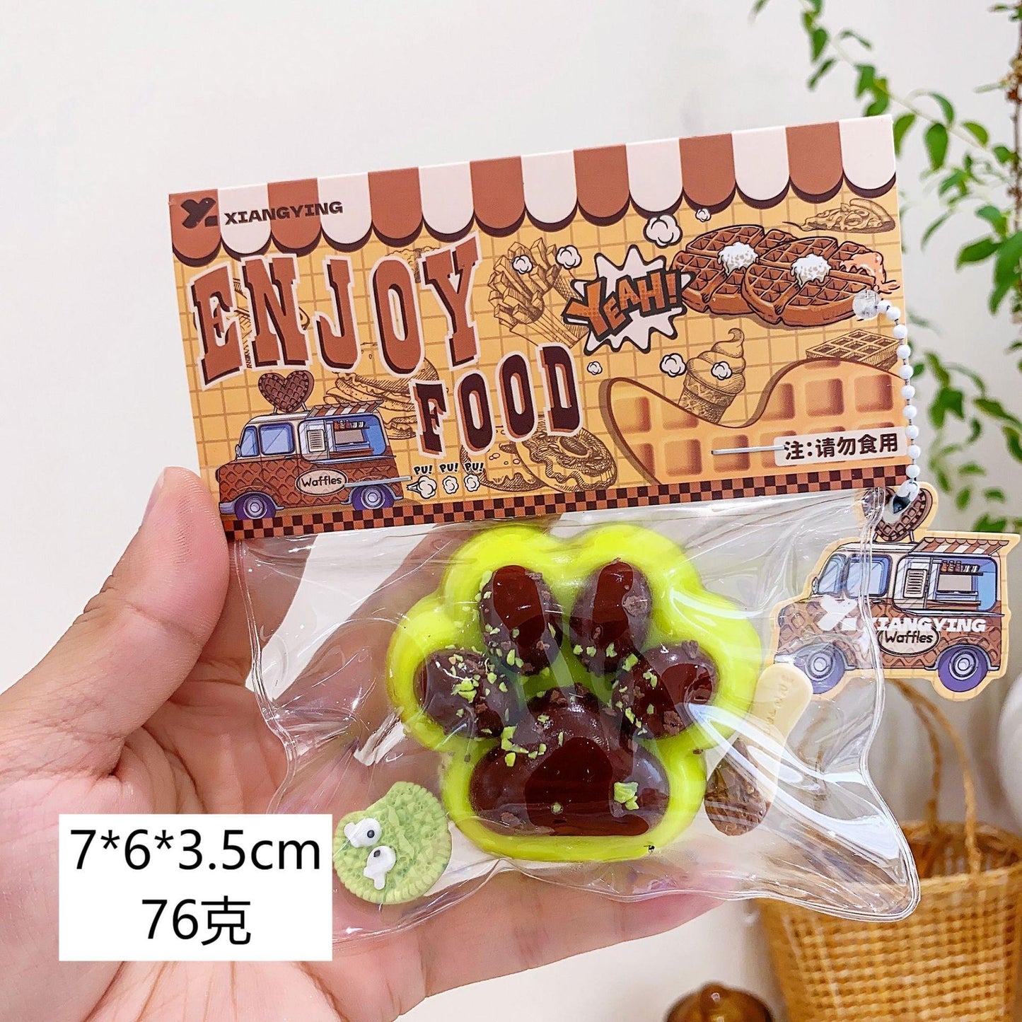 Squishy Kids Food Waffle Bread Donuts Slow Rising Squeeze Stress Relief Toys