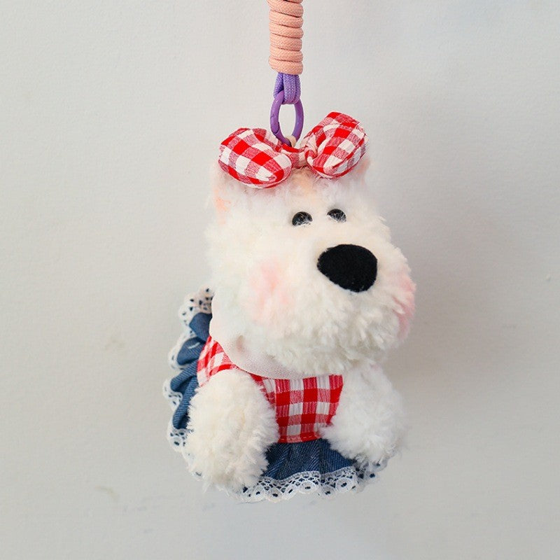 Stuffed Pendant Cartoon Animal Plush Doll Keychain