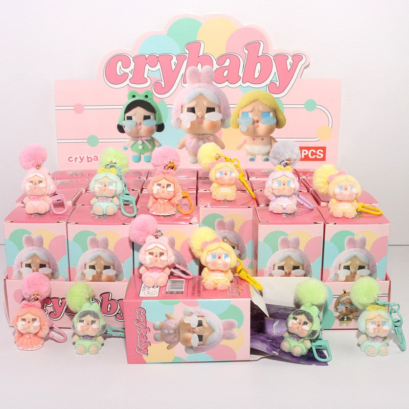 24pcs set Mini Labubu Pendant Blind Box Toys Kawaii Anime Surprise box