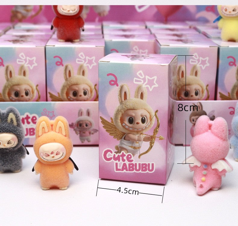24pcs set Mini Labubu Pendant Blind Box Toys Kawaii Anime Surprise box