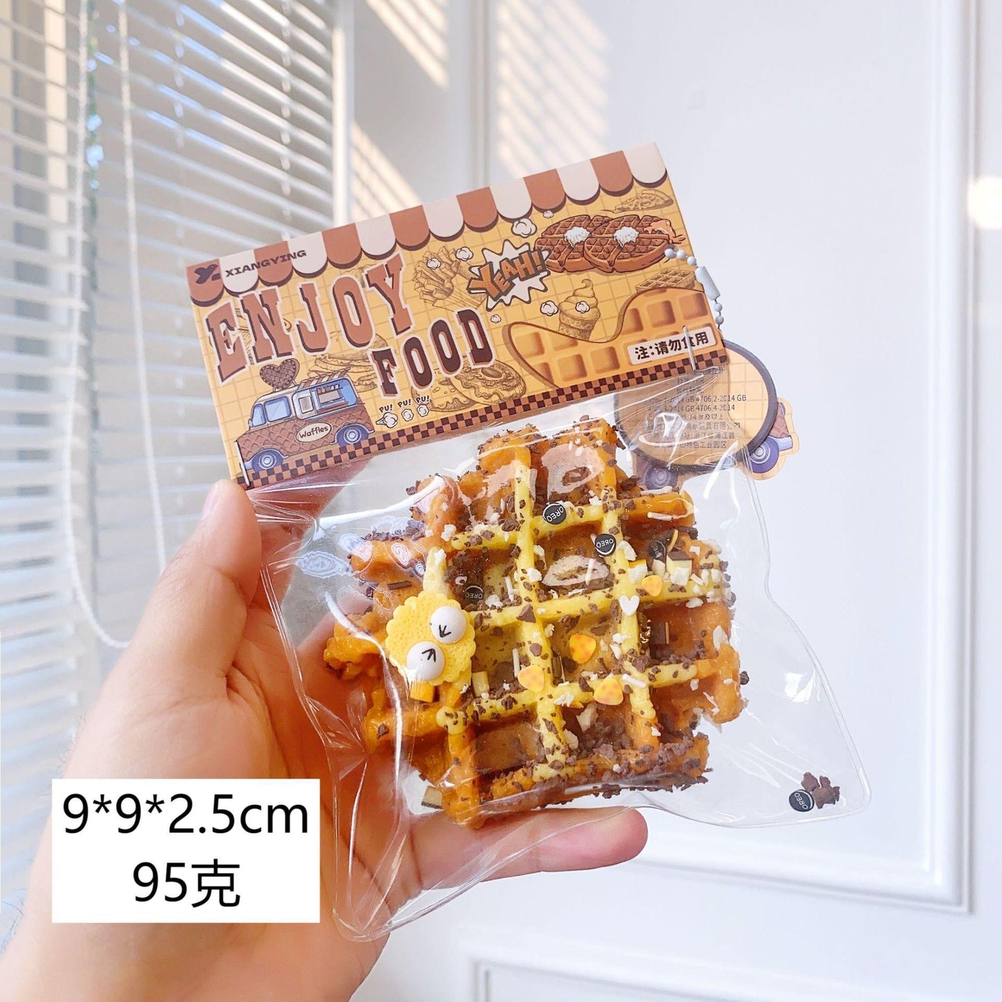 Squishy Kids Food Waffle Bread Donuts Slow Rising Squeeze Stress Relief Toys