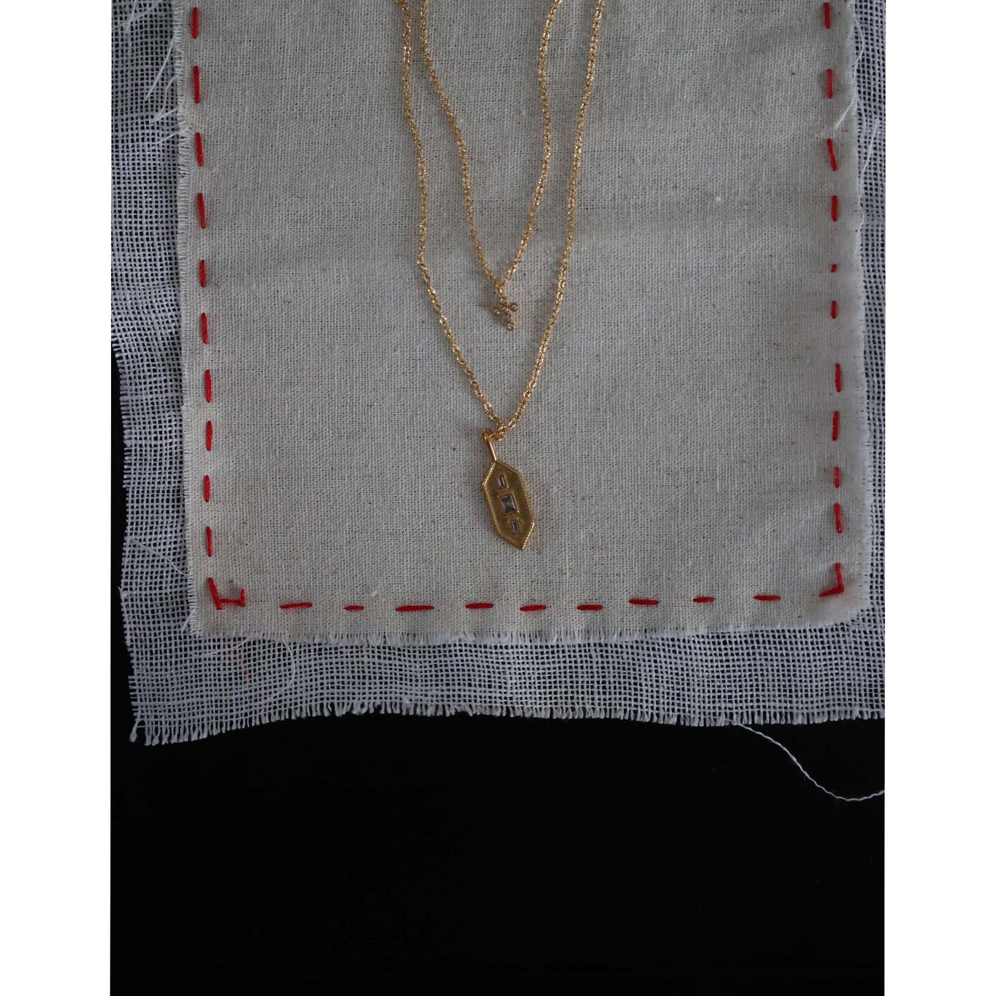 Women Cross Pendant Necklace Simple Temperament