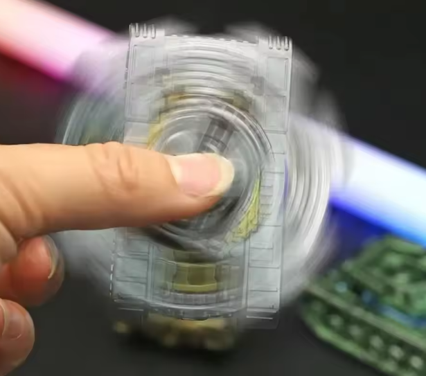 Mech Fidget Spinner Simulated Tank Deformation Robot Stress Relief Toy