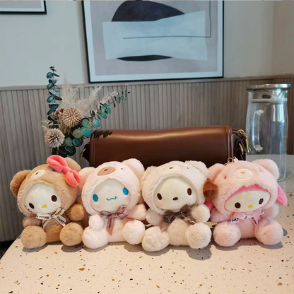 Plush Hello Kitty Melody Kawaii Cartoon Plush Doll