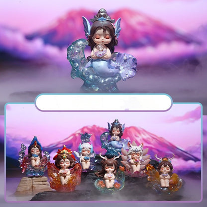 Sleepwalking Mountain And Sea Spirit Beast Blind Box Chinese Style Luminous Doll
