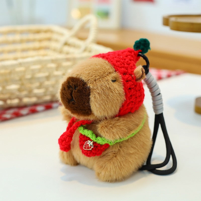 Capybara Plush Toy Pendant Fluffty Doll Toys