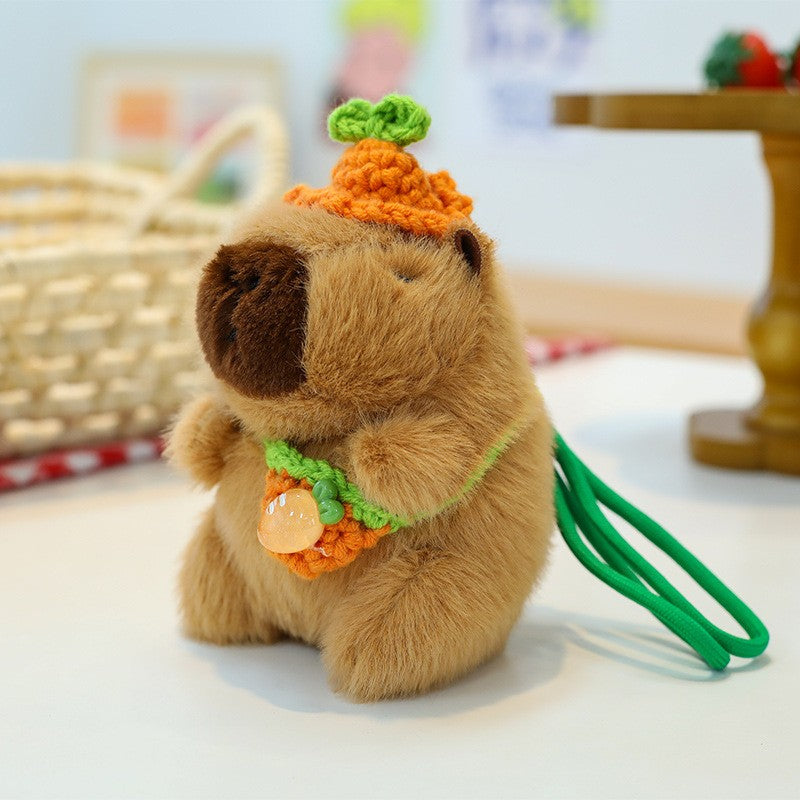 Capybara Plush Toy Pendant Fluffty Doll Toys