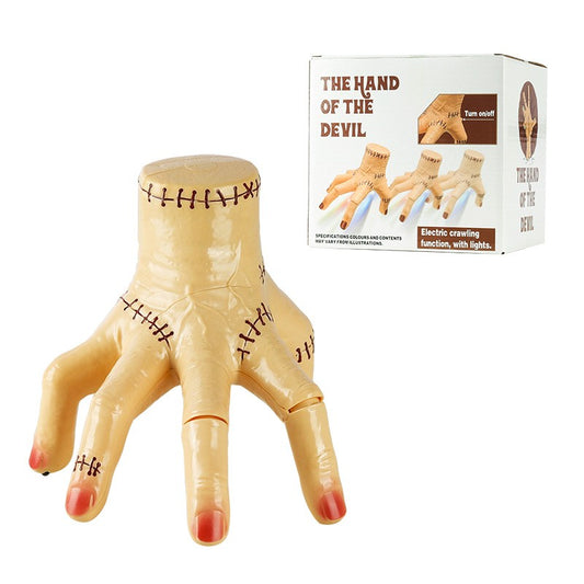 Halloween Horror Props Electric Crawling Broken Wednesday Hands
