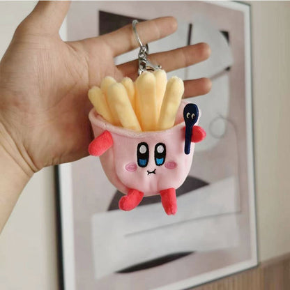 Kawaii Food Plush Doll Pendant Keychains