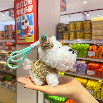 Stuffed Pendant Cartoon Animal Plush Doll Keychain