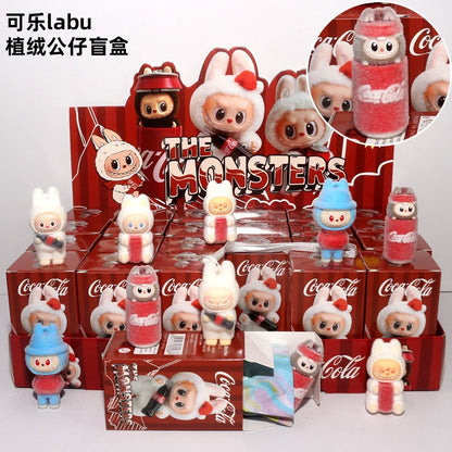 24pcs set Mini Labubu Pendant Blind Box Toys Kawaii Anime Surprise box