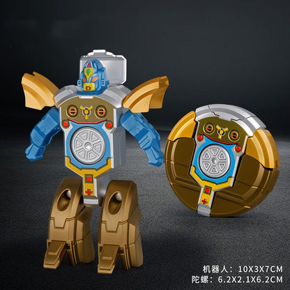 Mech Fidget Spinner Simulated Tank Deformation Robot Stress Relief Toy