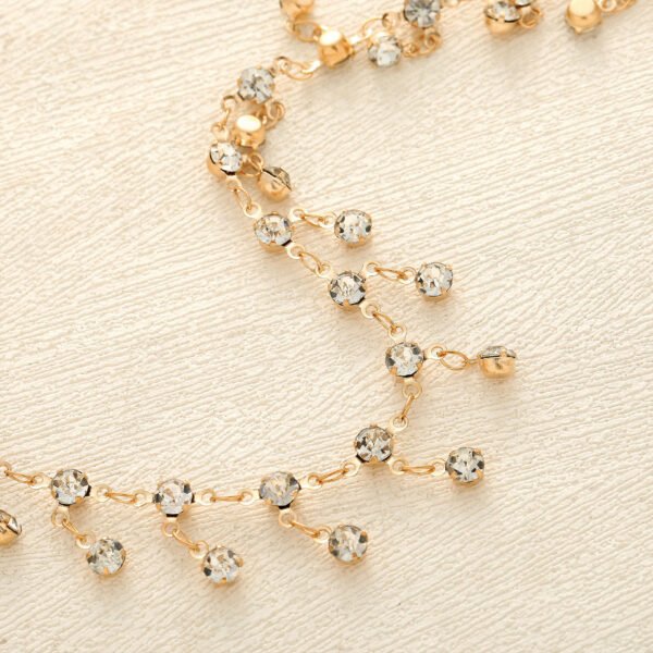Zirconia Bikini Waist Chain – Elegant & Sparkling Swimwear Accessories - 图片 2