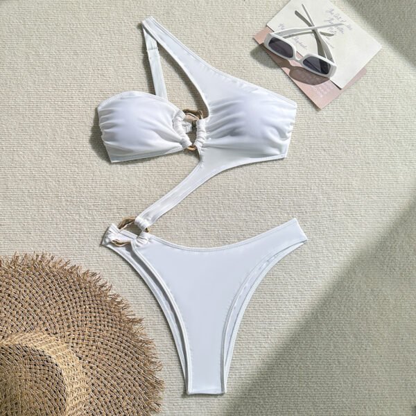 One-Piece Hollow-Out Bikini – Sexy and Trendy Swimsuit
