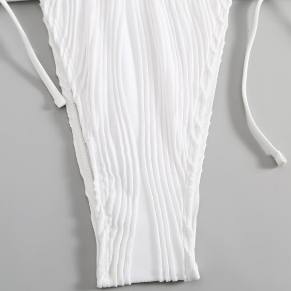 One-Piece Tie-Back Bikini – Trendy & Comfortable Beachwear - 图片 8