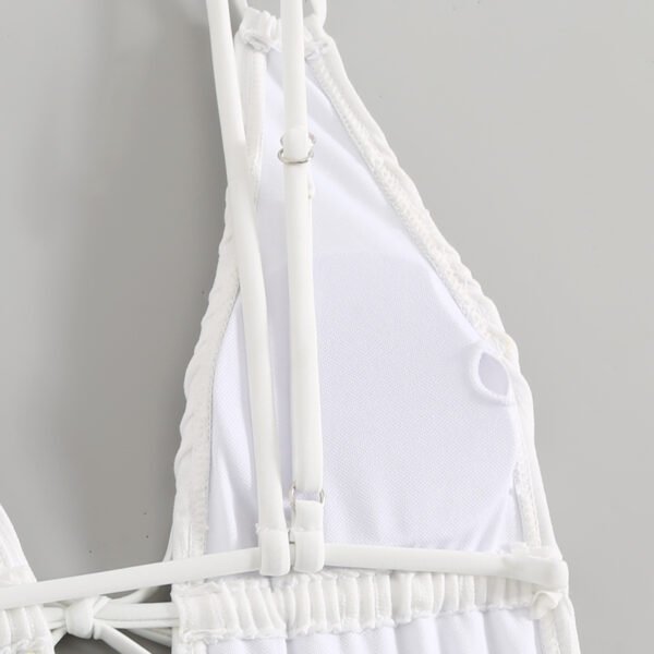 One-Piece Tie-Back Bikini – Trendy & Comfortable Beachwear - 图片 9